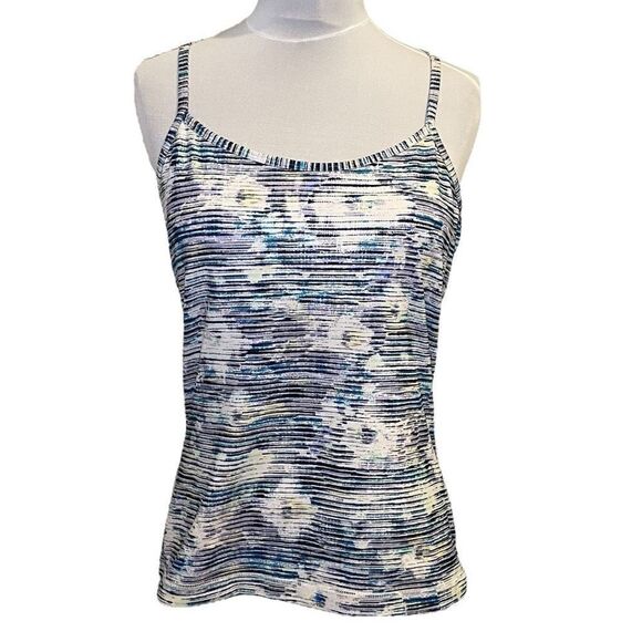 Lululemon Rare Blurry Belle Multi Power Y racer back active wear tank top 6 - Picture 1 of 8